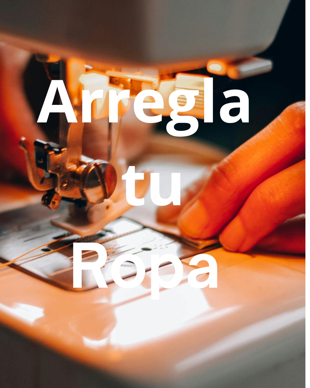 Aprende arreglar tu ropa - 2 clases 5 y 12 de agosto 6:00-9:00pm
