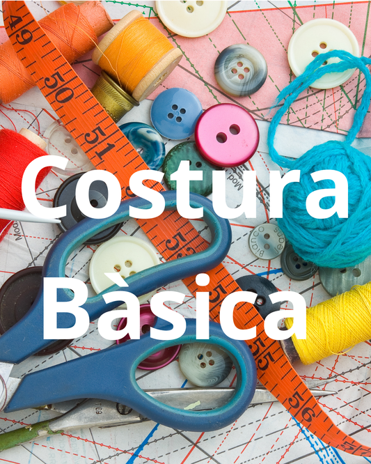 Miétcoles de Costura básica           2 al 30 de septiembre  (5 clases)